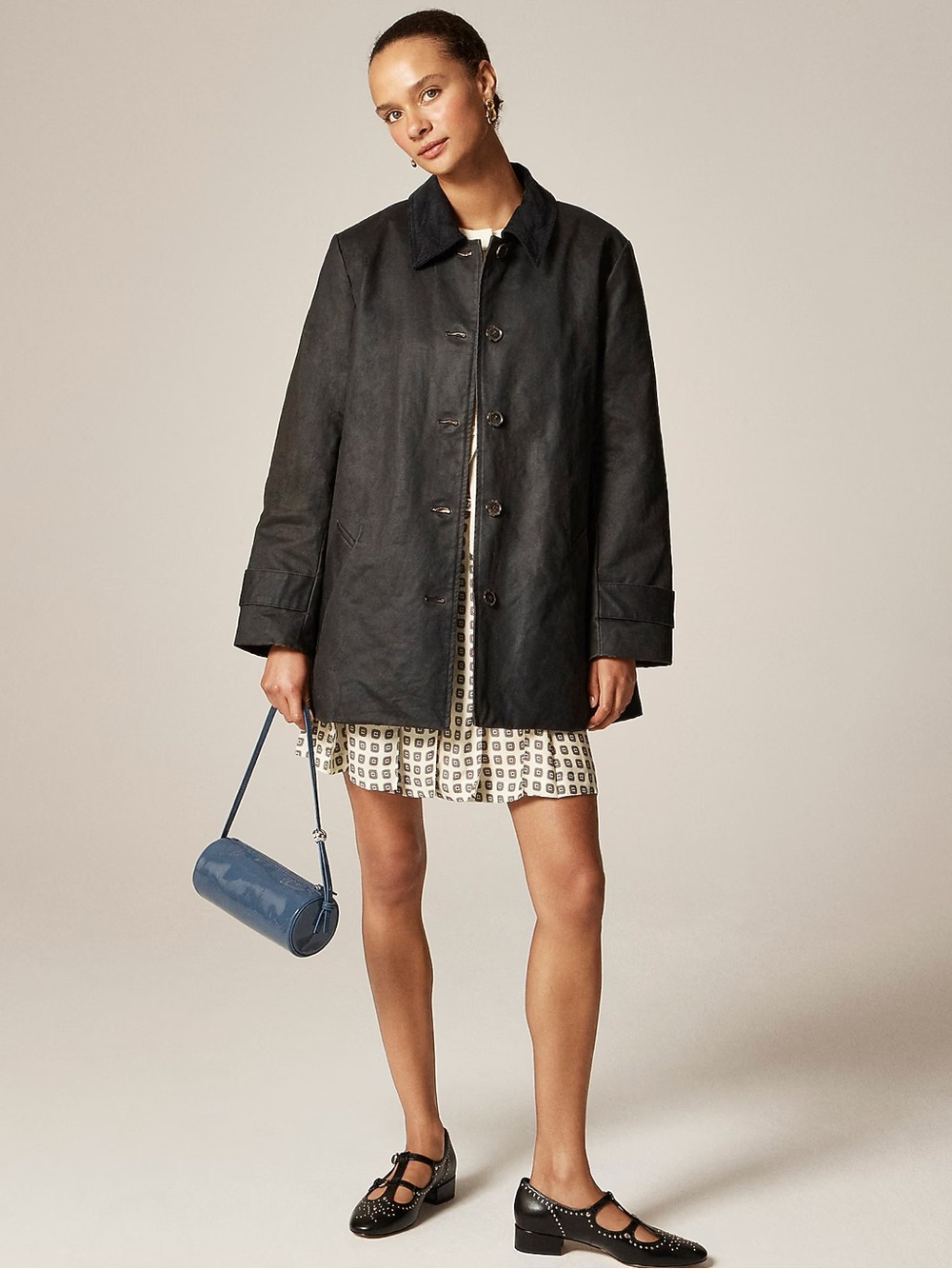 J Crew Coated Barn Jacket NWT
